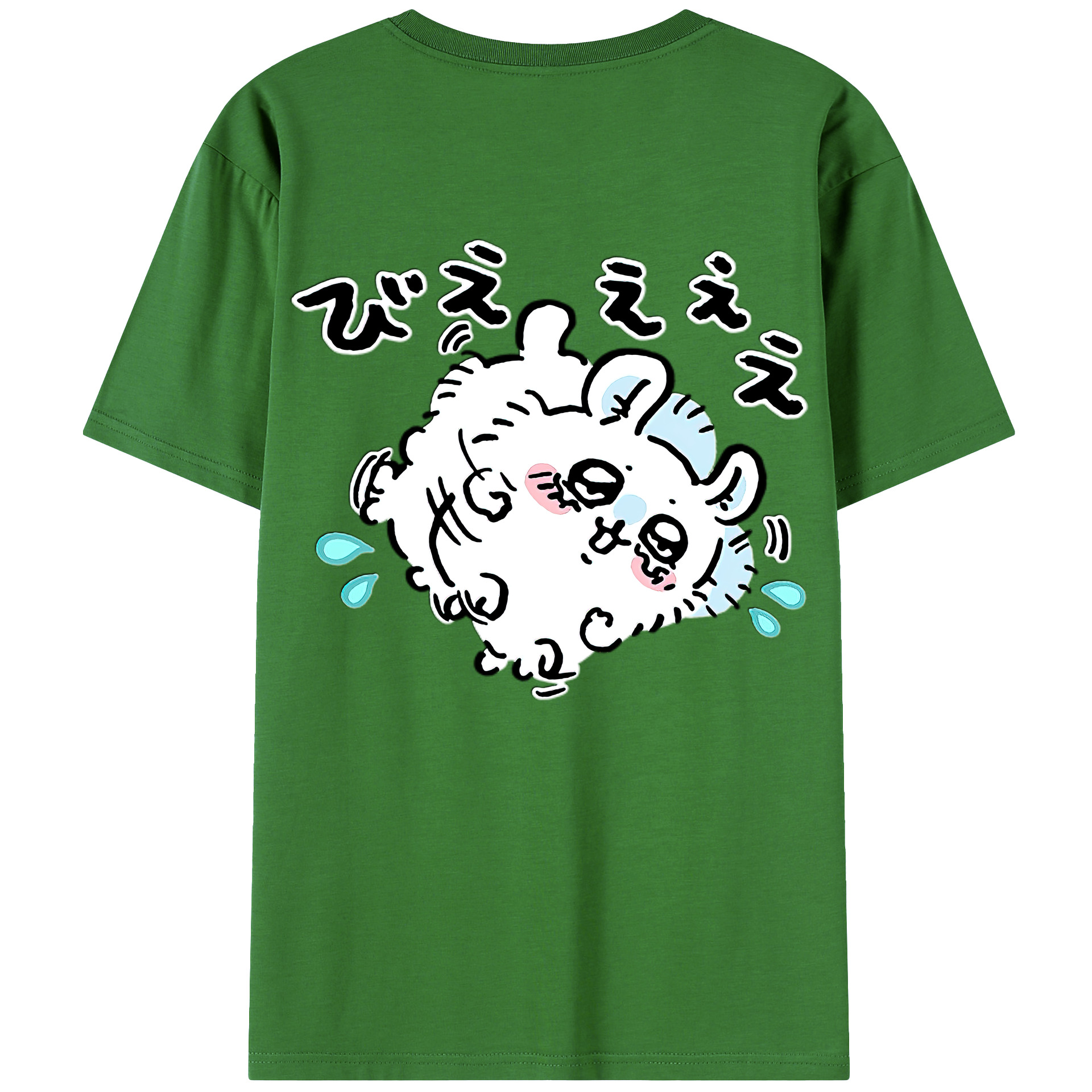 （画像用） ちいかわ モモンガ Chii-kawa Momonga レディース半袖Tシャツ(バックプリント)